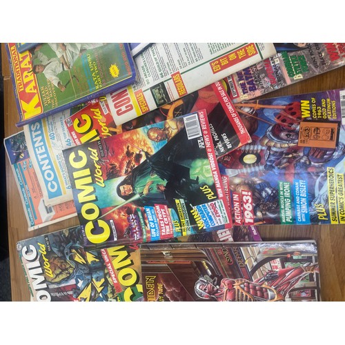 24 - Large selection of comic magazines