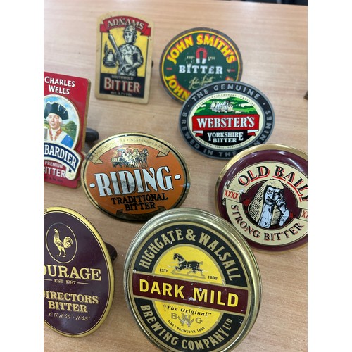 39 - Selection of vintage pub beer labels to include Truman Bitter, Strongsmith etc