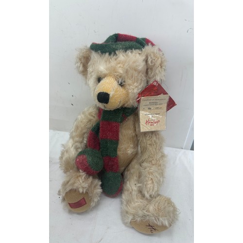 19 - Hamleys vintage teddy Nicholas 2002 number  999/5000