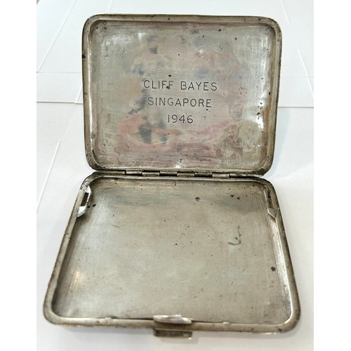 23 - Siam niello silver cigarette case