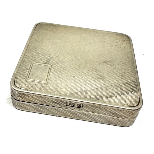 14 - silver hallmarked compact