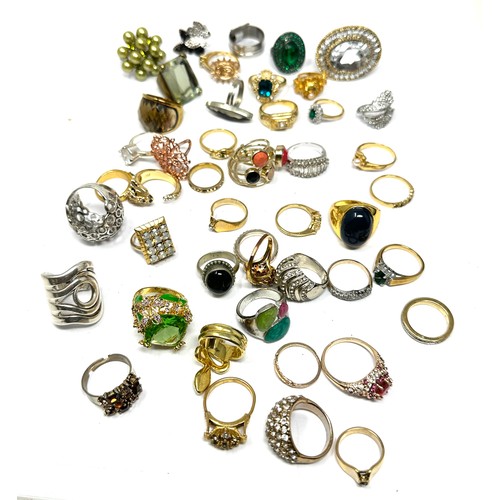 428 - Assorted Costume Dress/Cocktail Rings