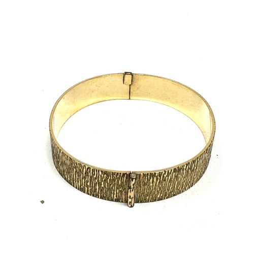 457 - A Vintage 9ct Rolled Gold  Bangle (28g)