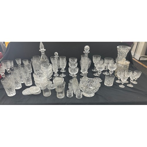 119 - Large selection of antique and later glassware