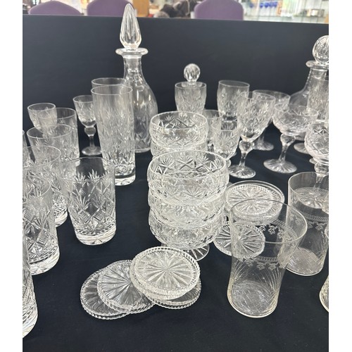 119 - Large selection of antique and later glassware