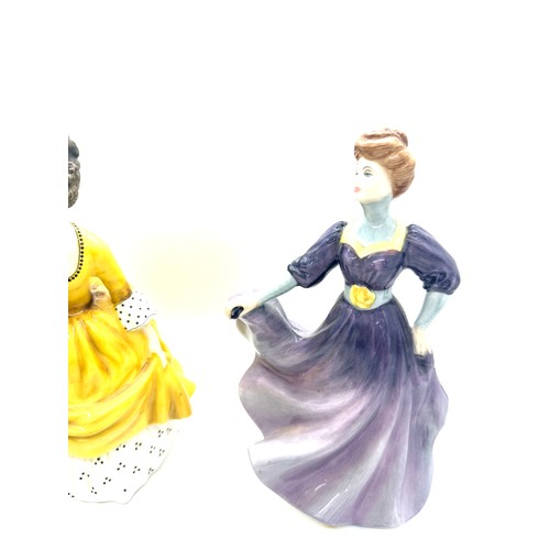 98 - Three Royal Doulton lady figures includes coralie hn2307, Fair Lady hn2193 and Jaqueline hn2333