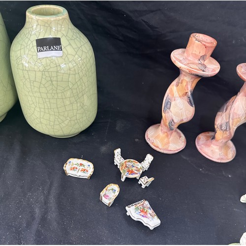 133 - Selection of miscellaneous includes Parlane vase, global etc