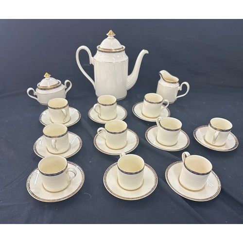 590 - Minton Bone china St James coffee set