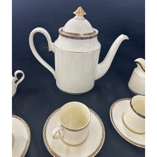 590 - Minton Bone china St James coffee set