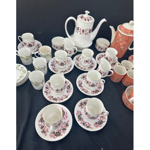 194 - Selection of assorted part tea sets includes Paragon etc