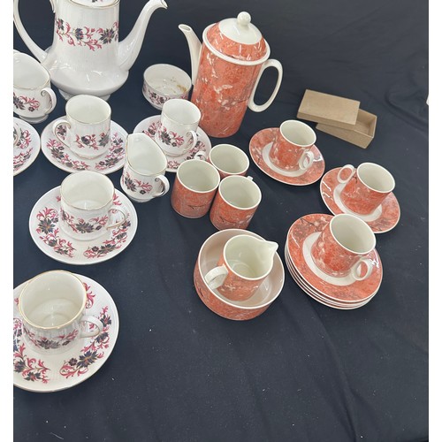 194 - Selection of assorted part tea sets includes Paragon etc