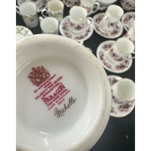 194 - Selection of assorted part tea sets includes Paragon etc