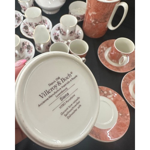 194 - Selection of assorted part tea sets includes Paragon etc