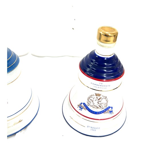 644 - Selection of commemorative Bells Scotch Whisky decanters to include ' Her Majesty Queen Elizabeth II... 