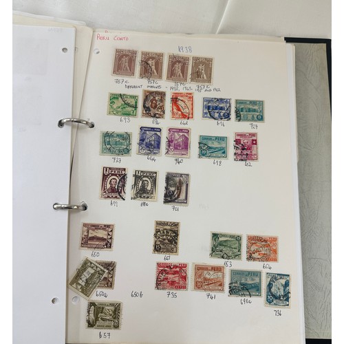 129 - Selection of an assortment of vintage and later stamps to include 8 albums and cover stamps