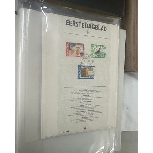 131 - Large selection of stamps and first aid covers  from The Netherlands