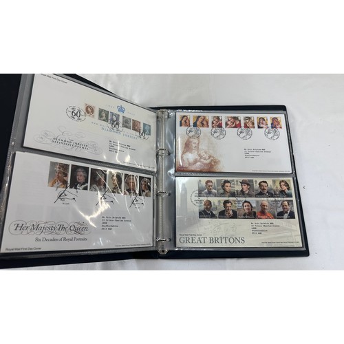 112 - An album of Rare first day covers addressed to the late Great Eric Bristow MBE