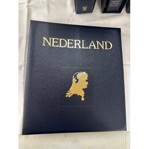 201 - Large selection of stamps from The Netherlands across 5 albums