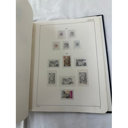 201 - Large selection of stamps from The Netherlands across 5 albums