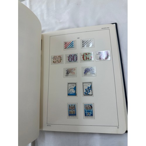 201 - Large selection of stamps from The Netherlands across 5 albums