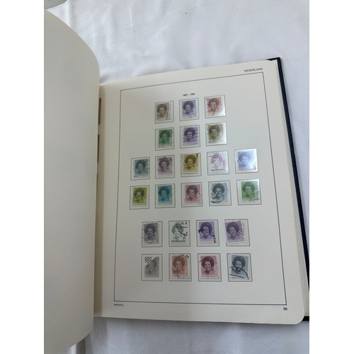 201 - Large selection of stamps from The Netherlands across 5 albums