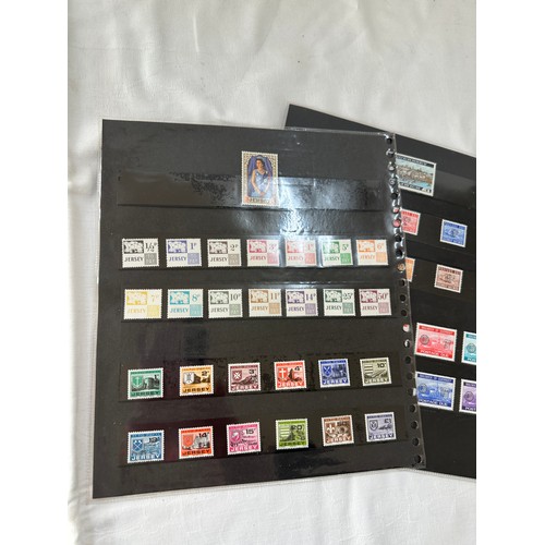 238 - Large selection of First day covers and stamps from Jersey, Guernsey and The Island Man dated 1973-1... 