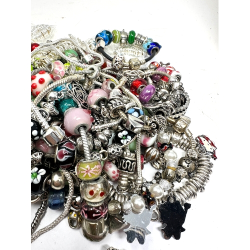 468 - A Collection Of Fashion Charm Bracelets