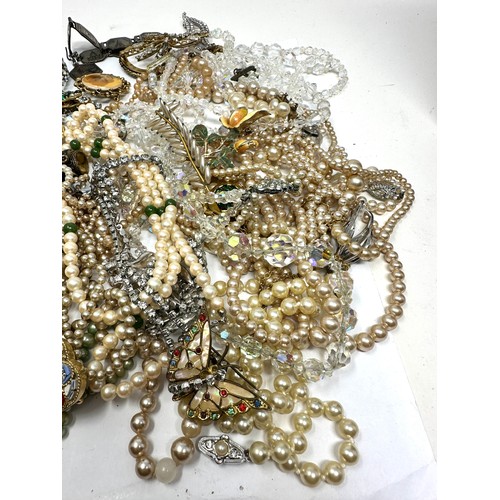 477 - A Collection Of Vintage costume Jewellery