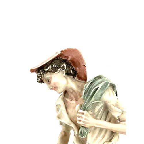 621 - Pair of Gioseppe Armani  Capodimonte signed  figures - Shepherd and Shepherdess, approximate height ... 