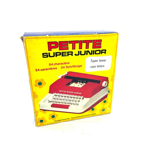 266 - Petite super junior typewriter with original box