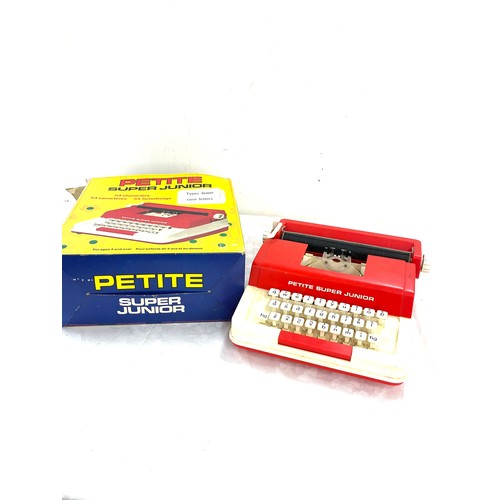 266 - Petite super junior typewriter with original box