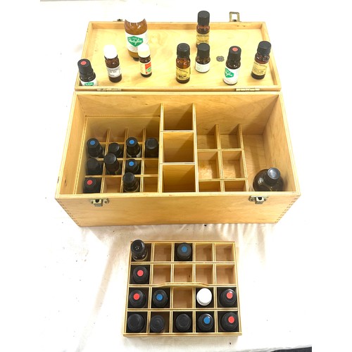 224 - Selection of Essentials oils and case