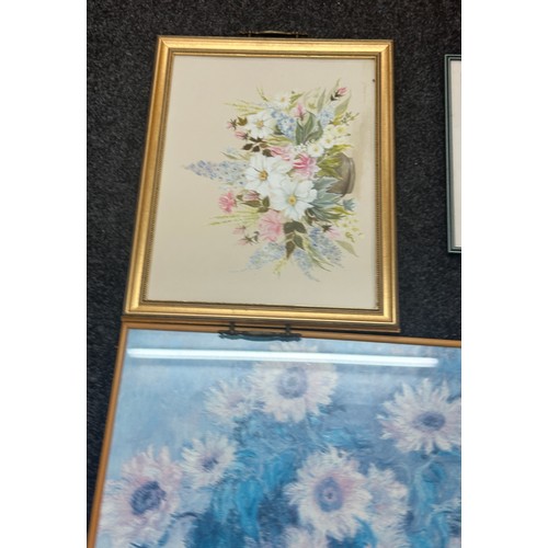 154 - Selection of assorted prints, largest measures approximately 35 inches tall by 25 inches