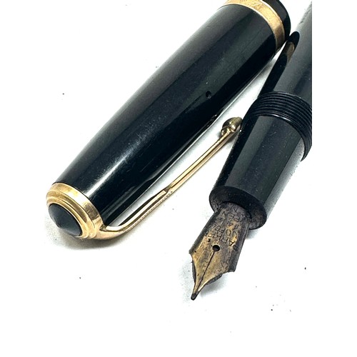 452 - Vintage PARKER Duofold Black FOUNTAIN PEN