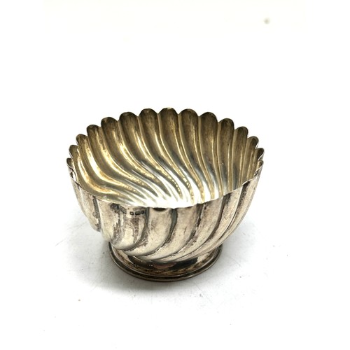 10 - .925 silver sugar bowl