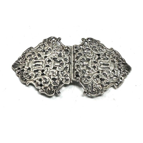 21 - .925 Silver Belt nurses Buckle