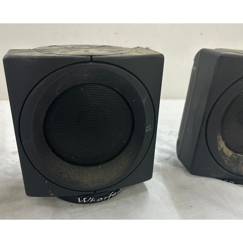 78 - Set of 4 Wharfedle speakers, untested