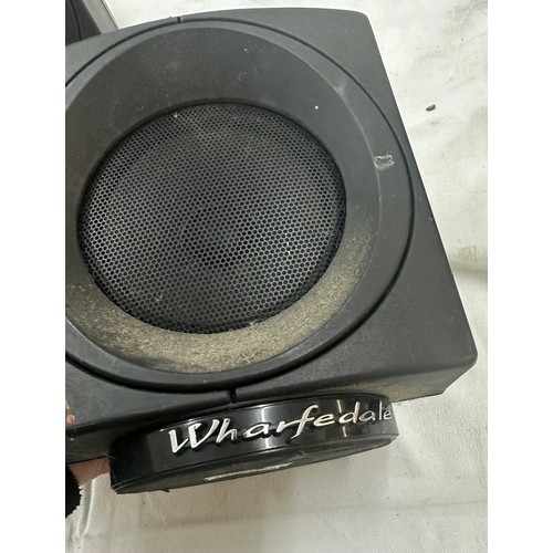 78 - Set of 4 Wharfedle speakers, untested