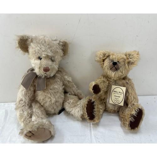 28 - Willow Bear teddy - Gerald, Russ teddy bear 100th anniversary both in good overall condition both wi... 