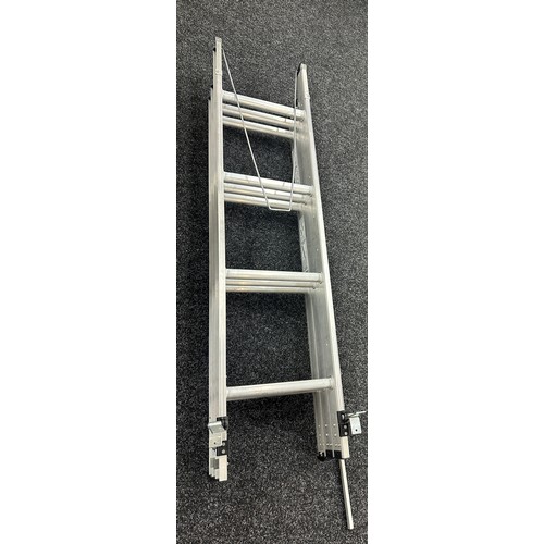 118 - Set of aluminium loft ladders