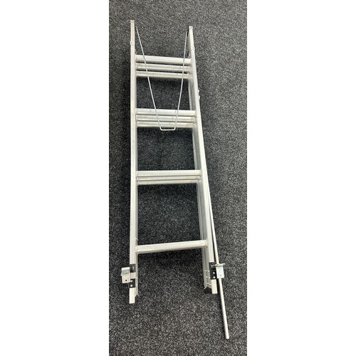 118 - Set of aluminium loft ladders