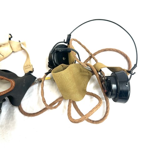 11 - WW2 boxed respirator and headphones