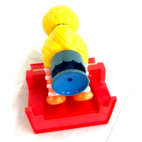 59 - Vintage Sesame Street Big Bird piano toy, working order