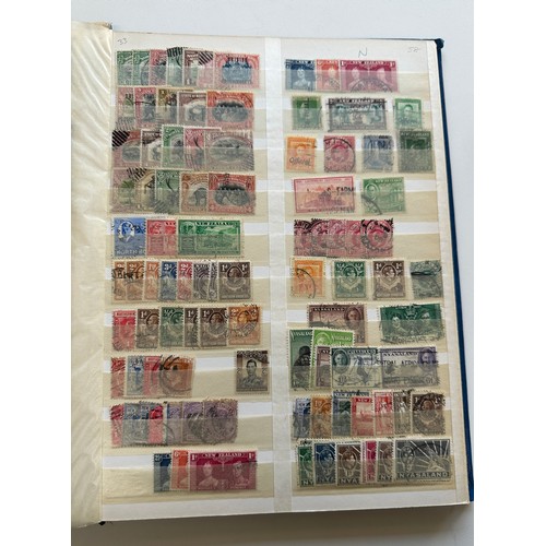 13 - Stockbook containing over 1700 British commonwealth, KGVT stamps, prior 1953