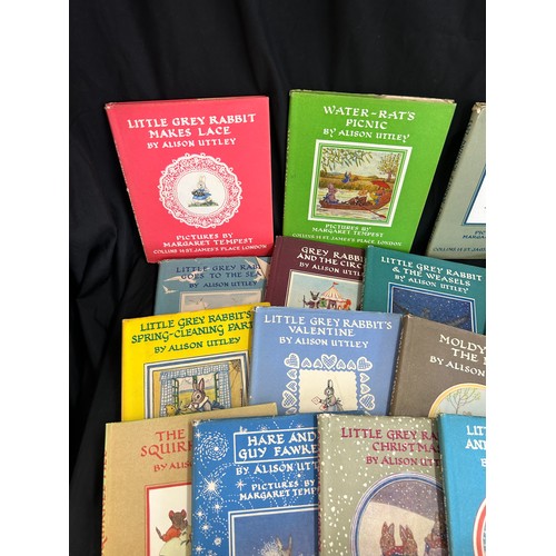 37 - Selection of Alison Uttley Little grey rabbit's books