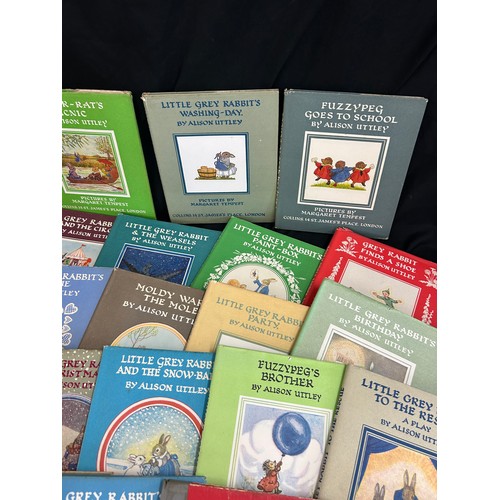 37 - Selection of Alison Uttley Little grey rabbit's books