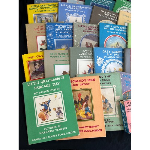 37 - Selection of Alison Uttley Little grey rabbit's books