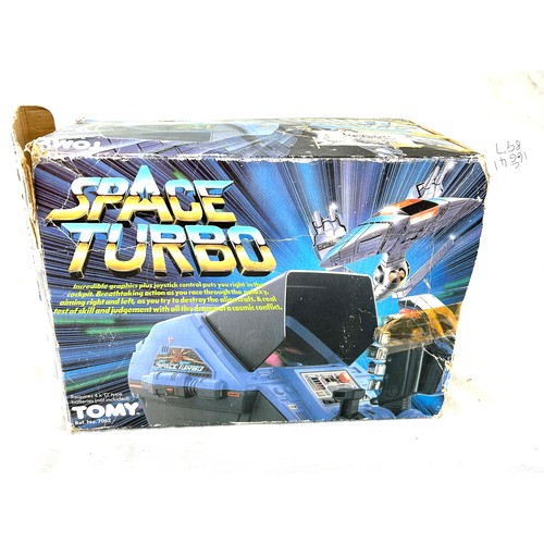 Vintage TOMY Galaxy Patrol Space Turbo Game in original box- untested