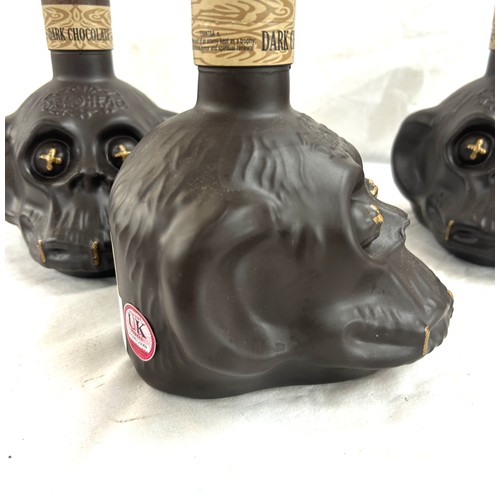 556 - 3 bottles of new and sealed Deadhead Dark Chocolate Rum / 700ml