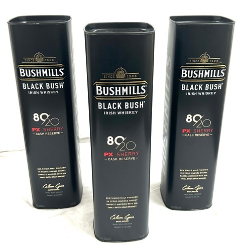 553 - 3 x Bushmills Black Bush 80/20 PX Sherry Cask Reserve Irish Blended Whisky, 1L